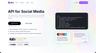 API for Social Media hero